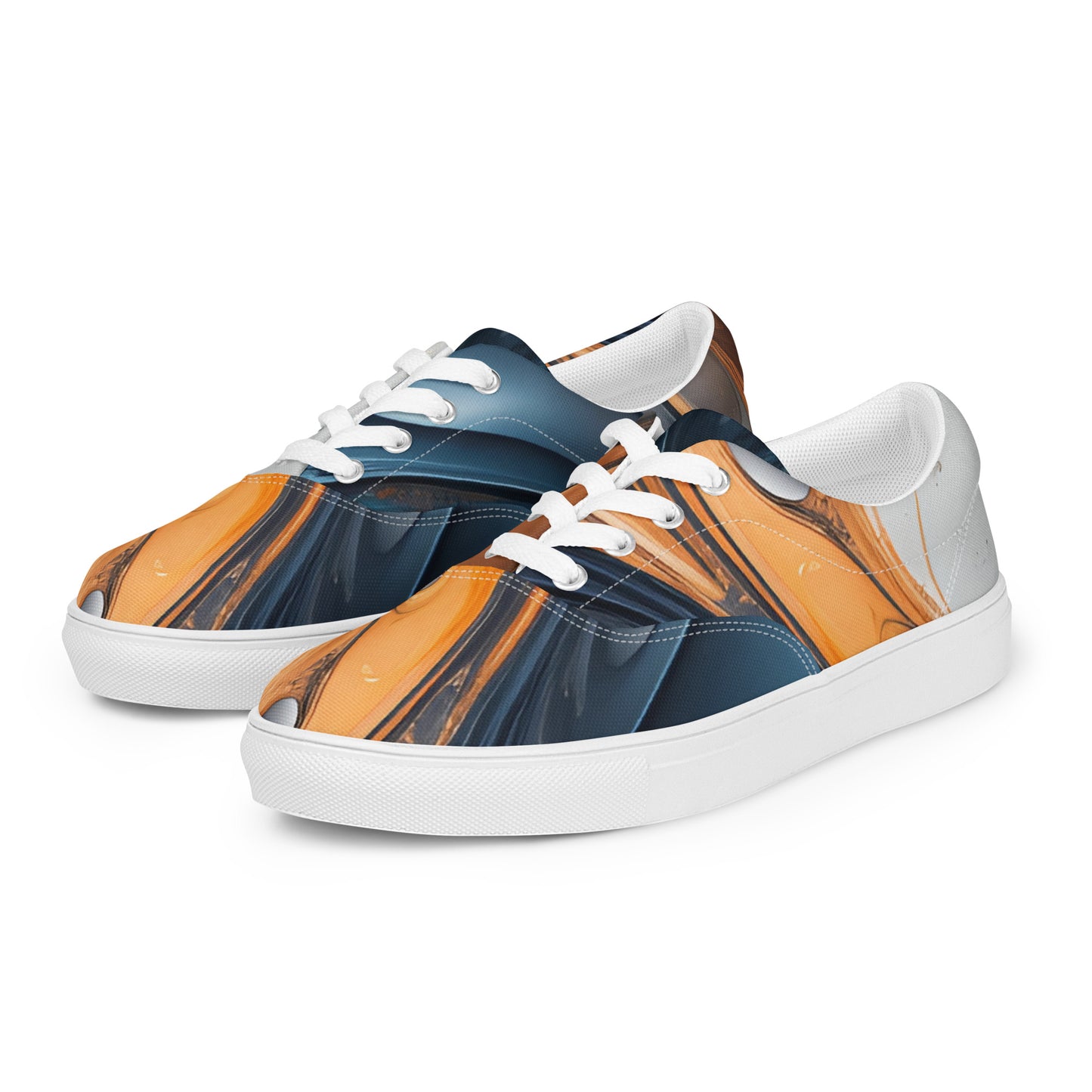 Men’s lace-up canvas shoes