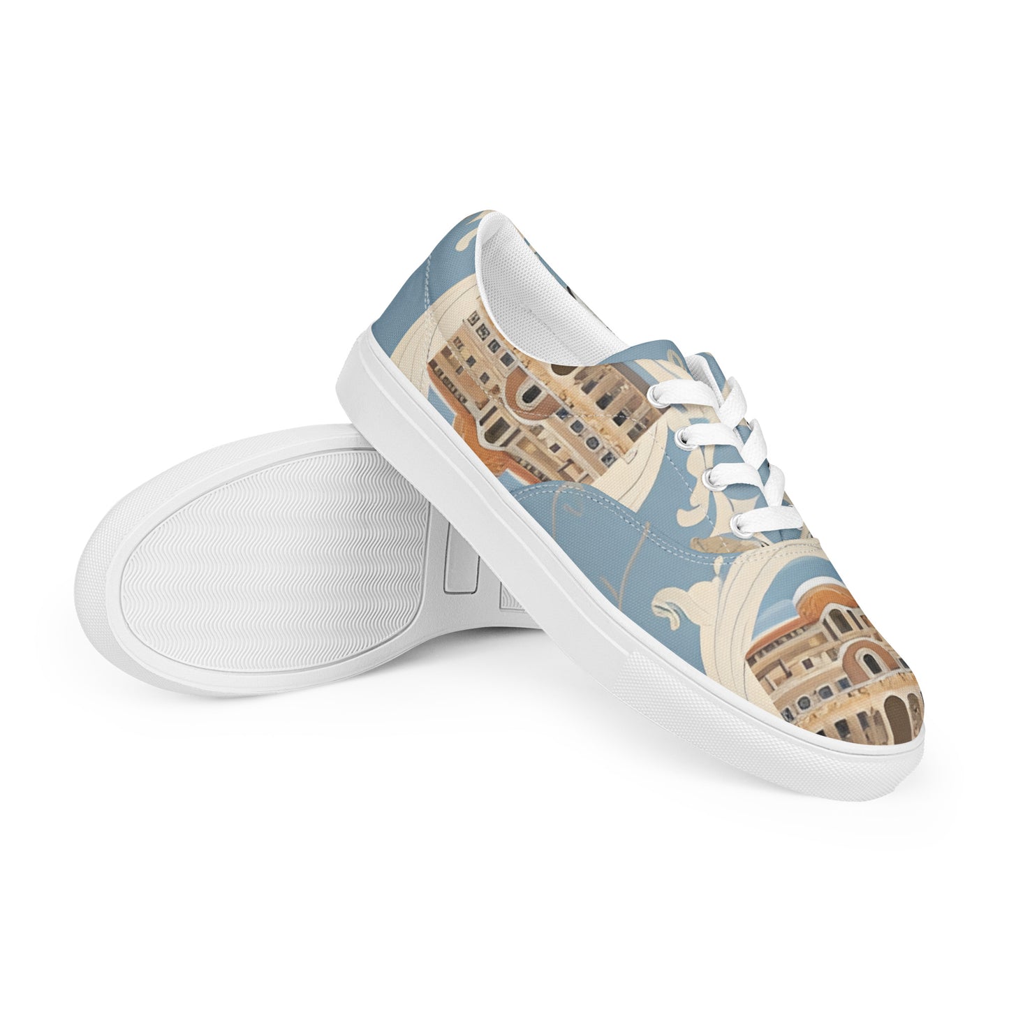 Men’s lace-up canvas shoes