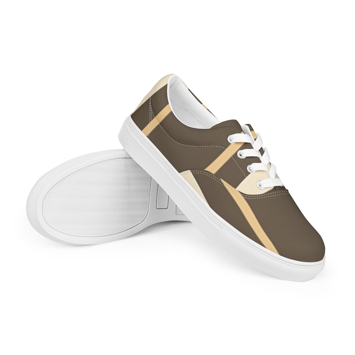 Men’s lace-up canvas shoes