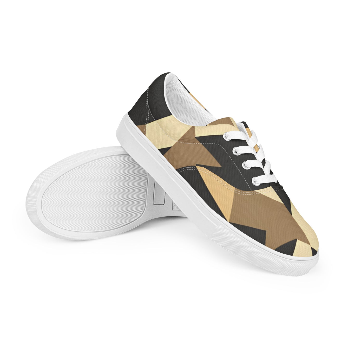 Men’s lace-up canvas shoes