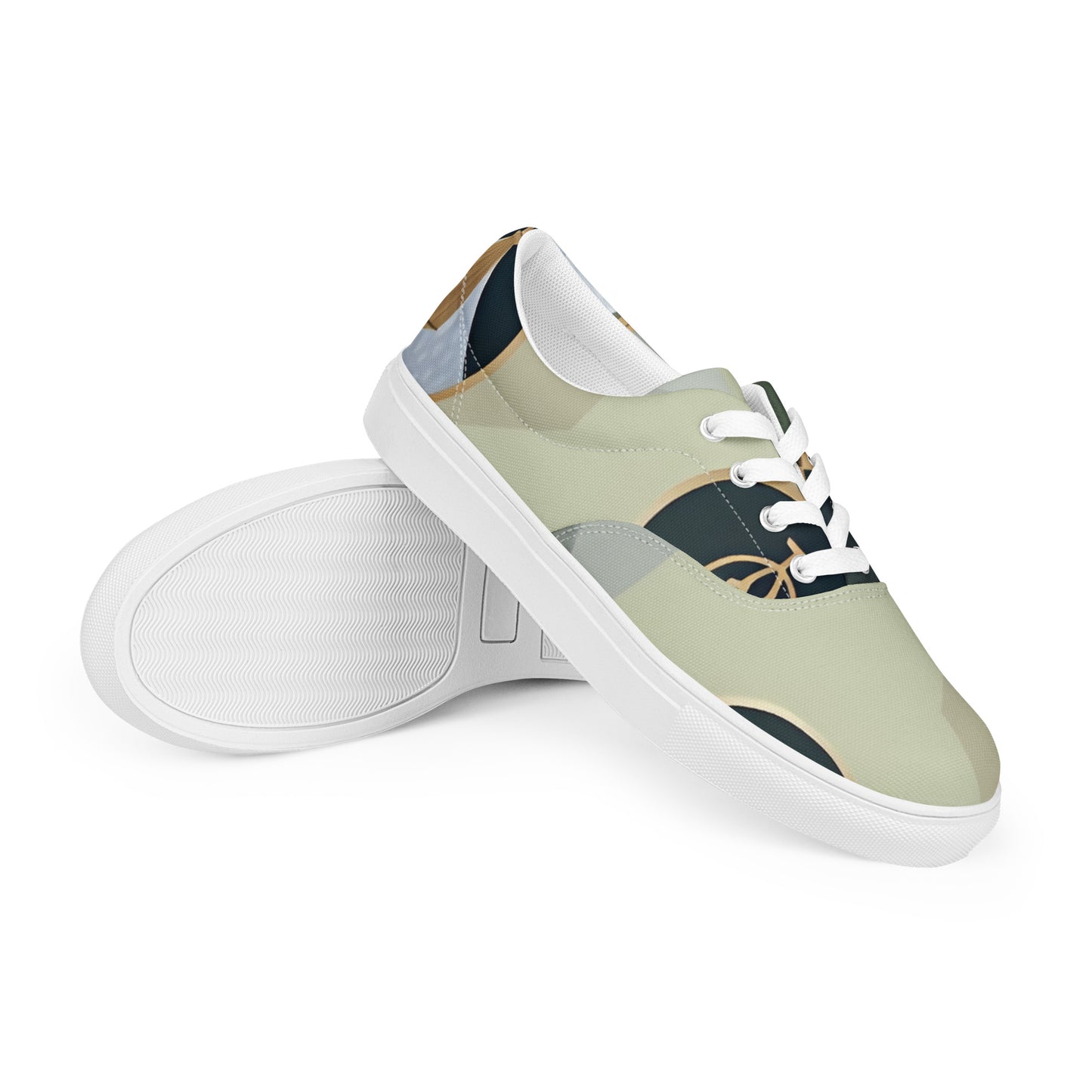 Men’s lace-up canvas shoes