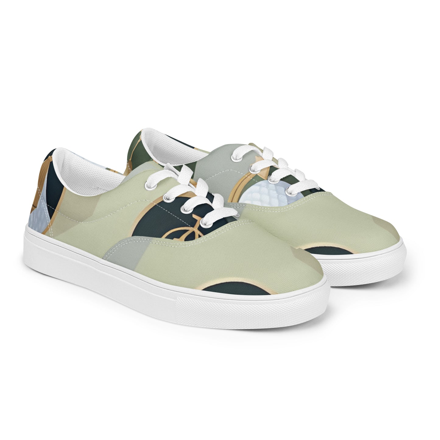 Men’s lace-up canvas shoes