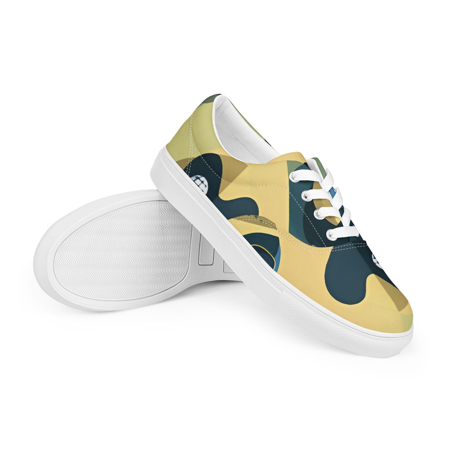 Men’s lace-up canvas shoes