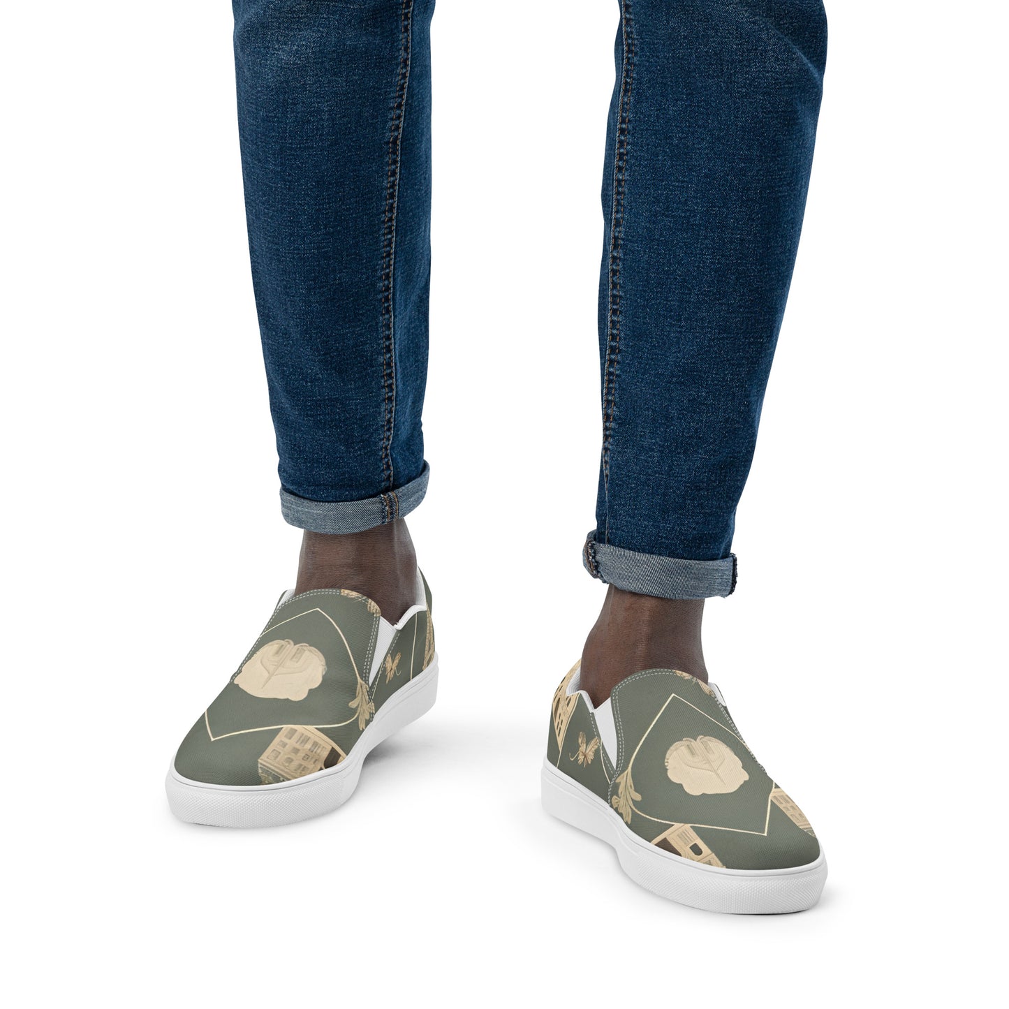 Men’s slip-on canvas shoes