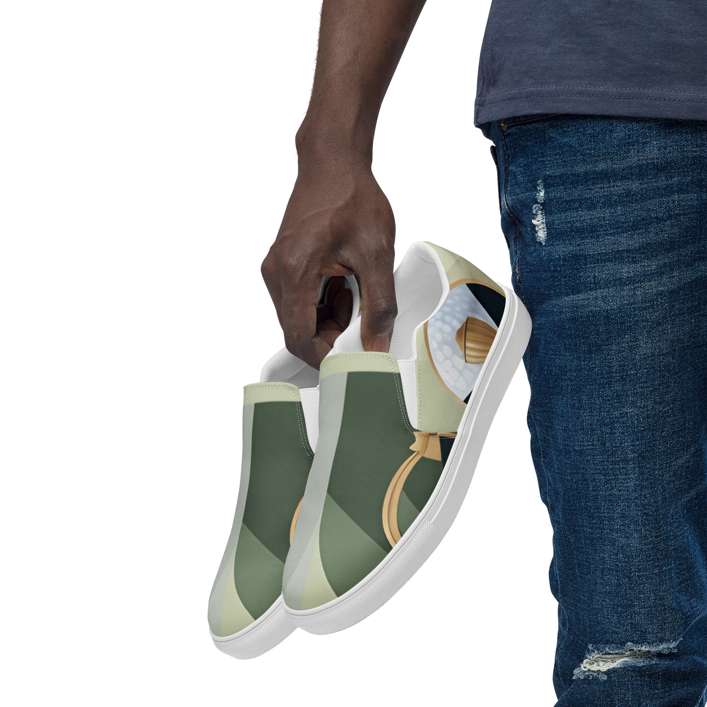 Men’s slip-on canvas shoes