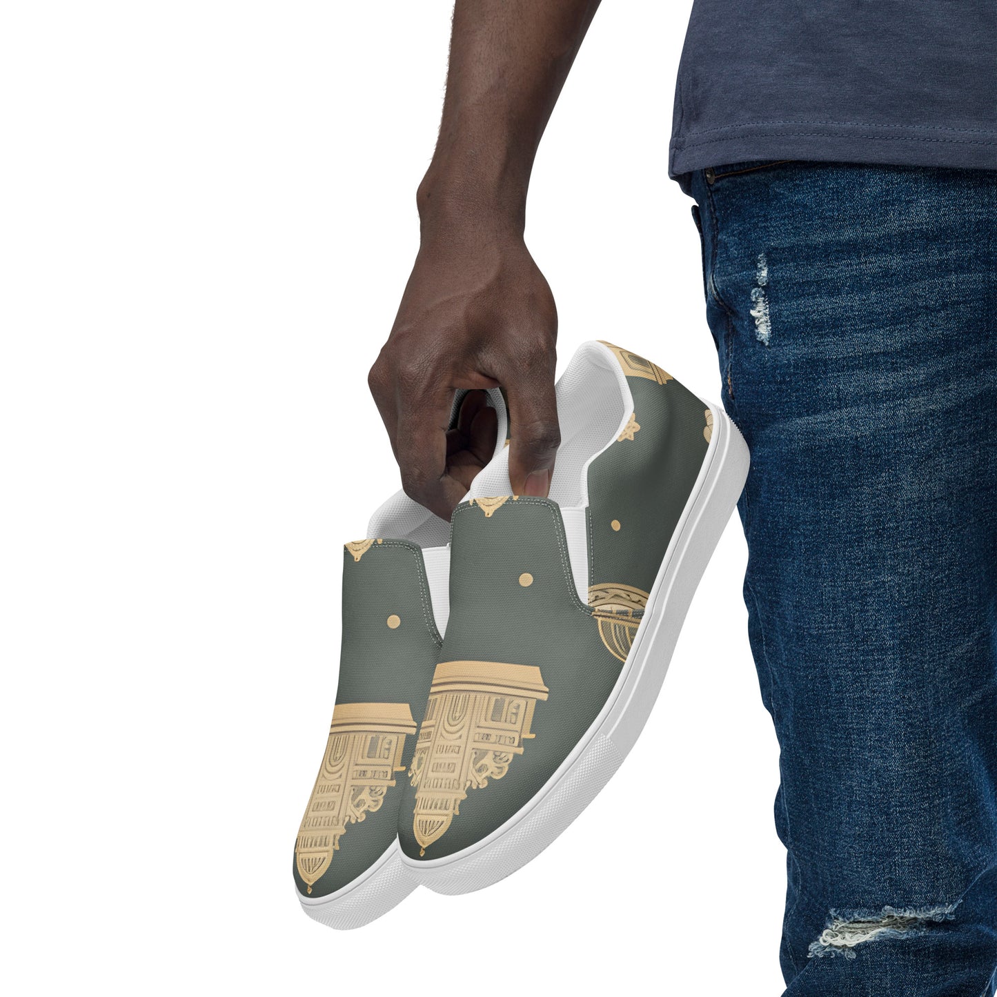 Men’s slip-on canvas shoes