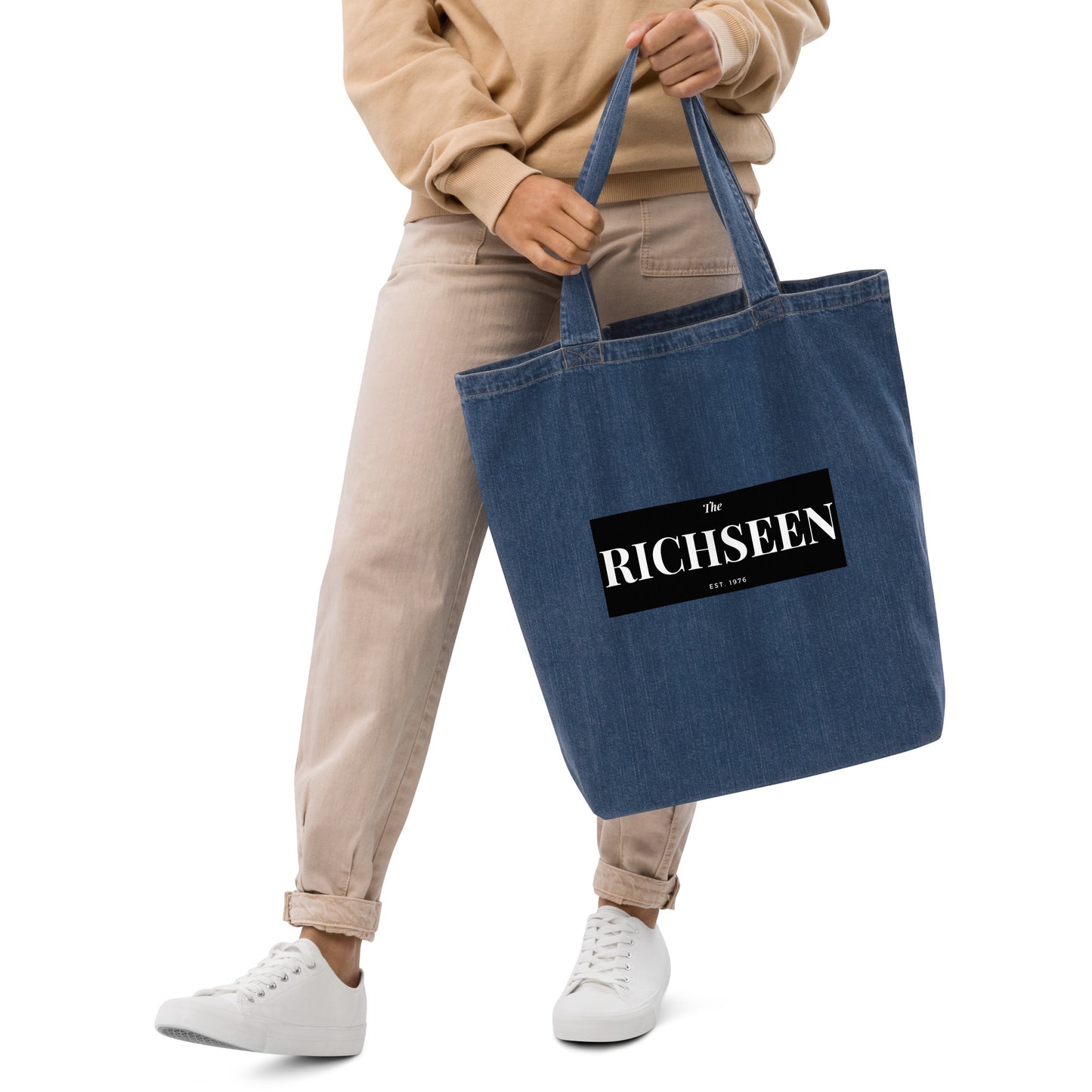 RICHSEEN Organic denim tote bag