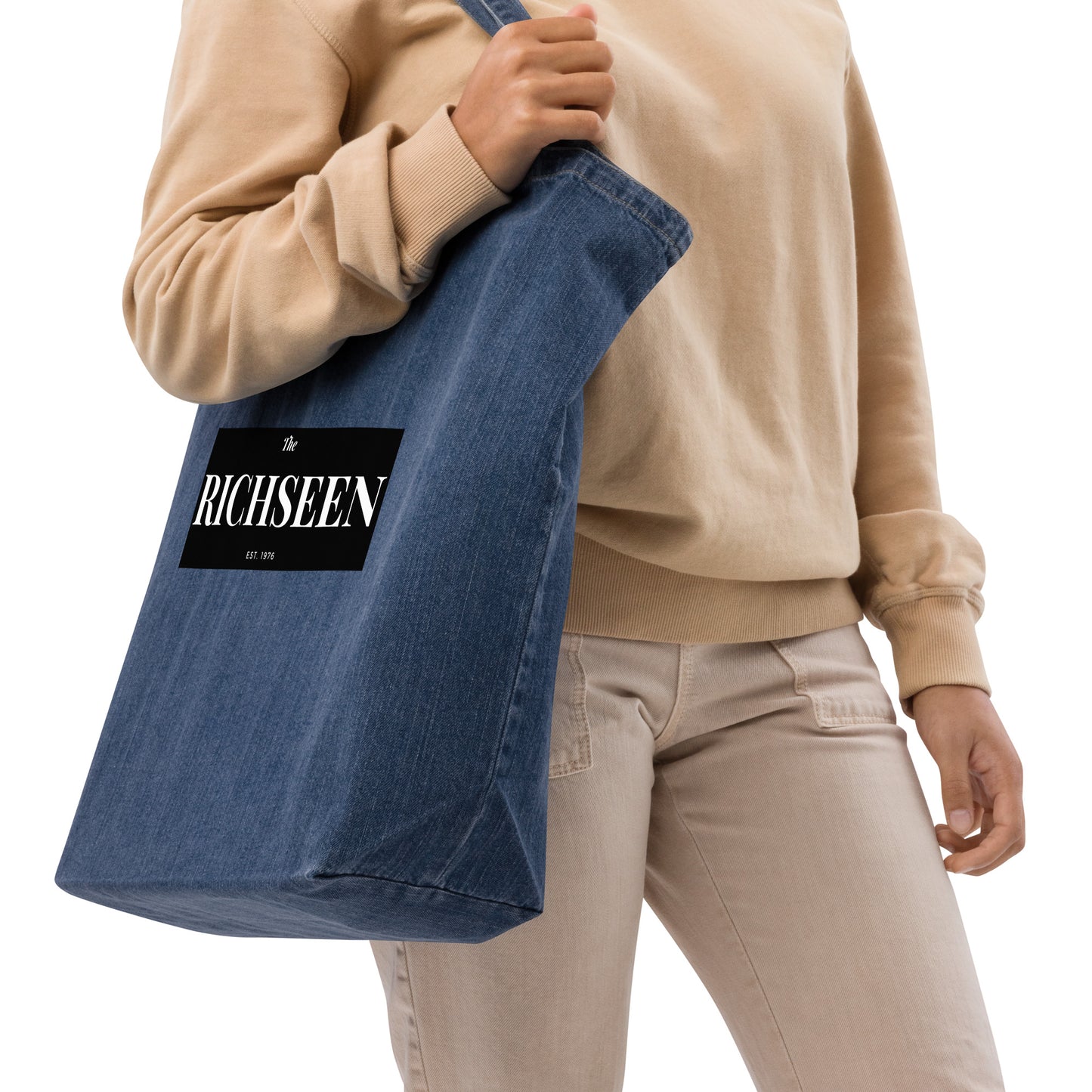 RICHSEEN Organic denim tote bag