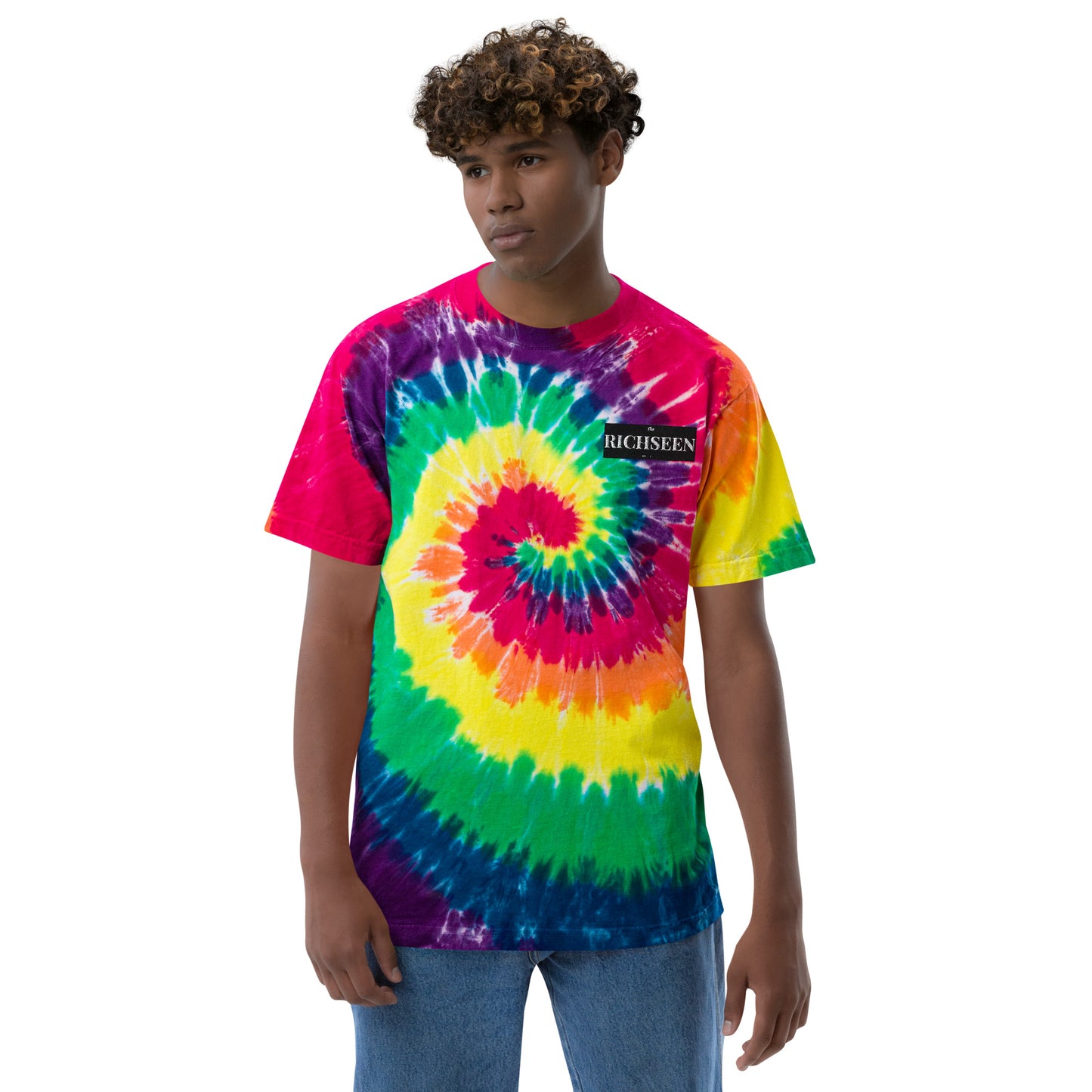 RICHSEEN Oversized tie-dye t-shirt