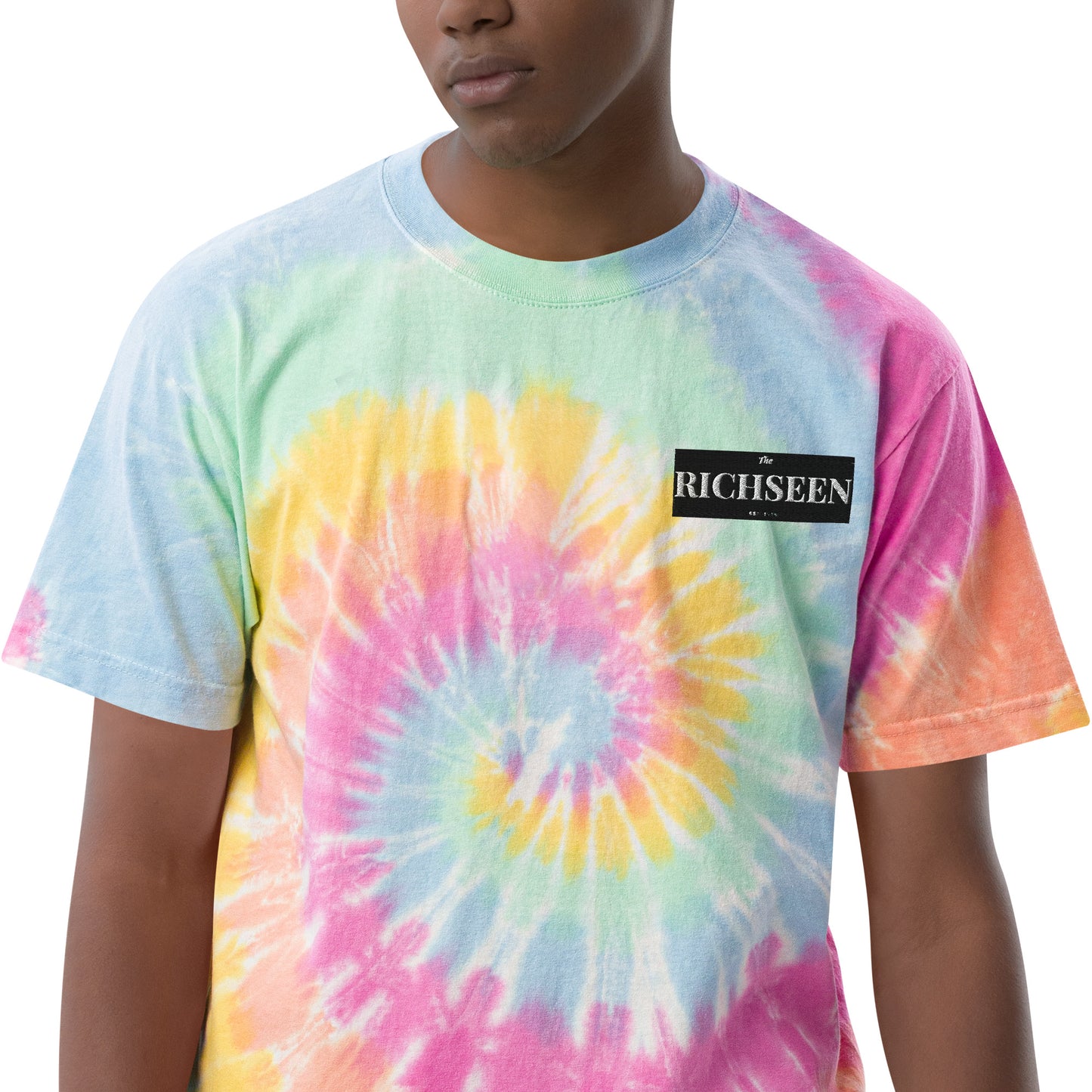 RICHSEEN Oversized tie-dye t-shirt