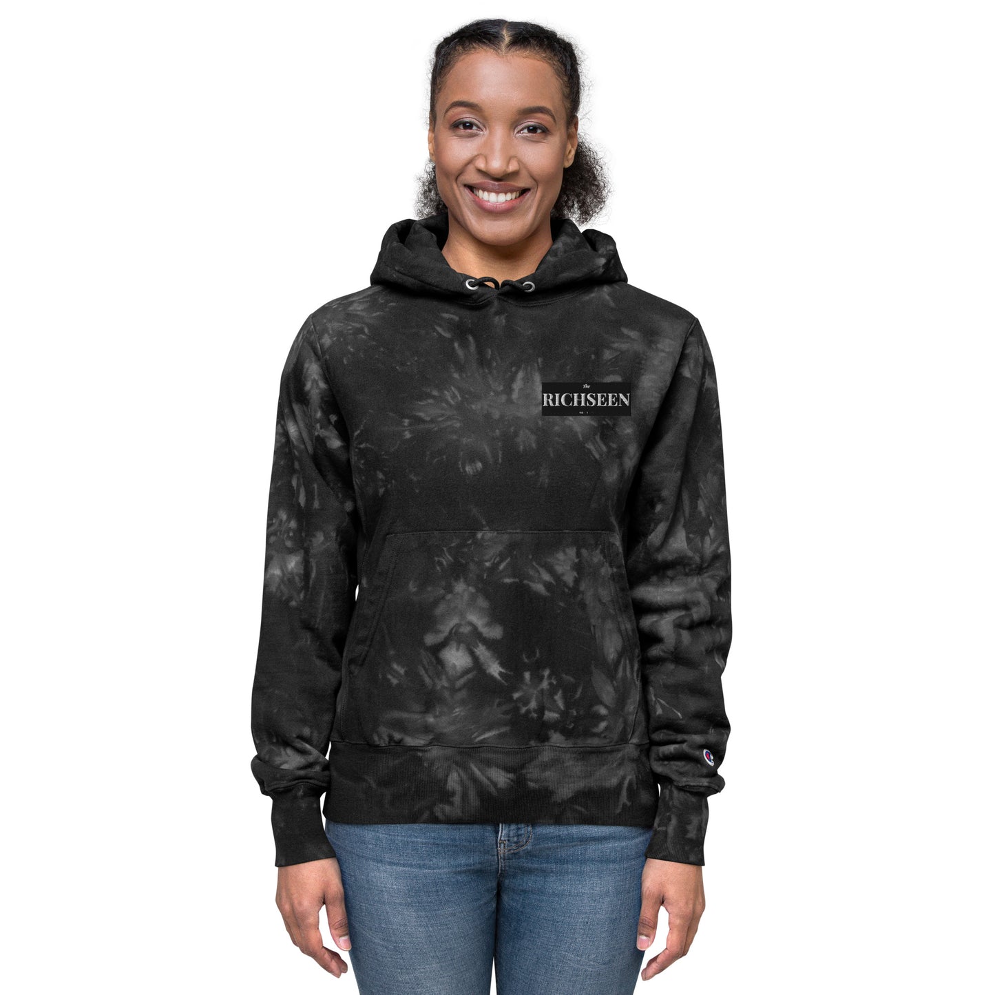 RICHSEEN Unisex Champion tie-dye hoodie