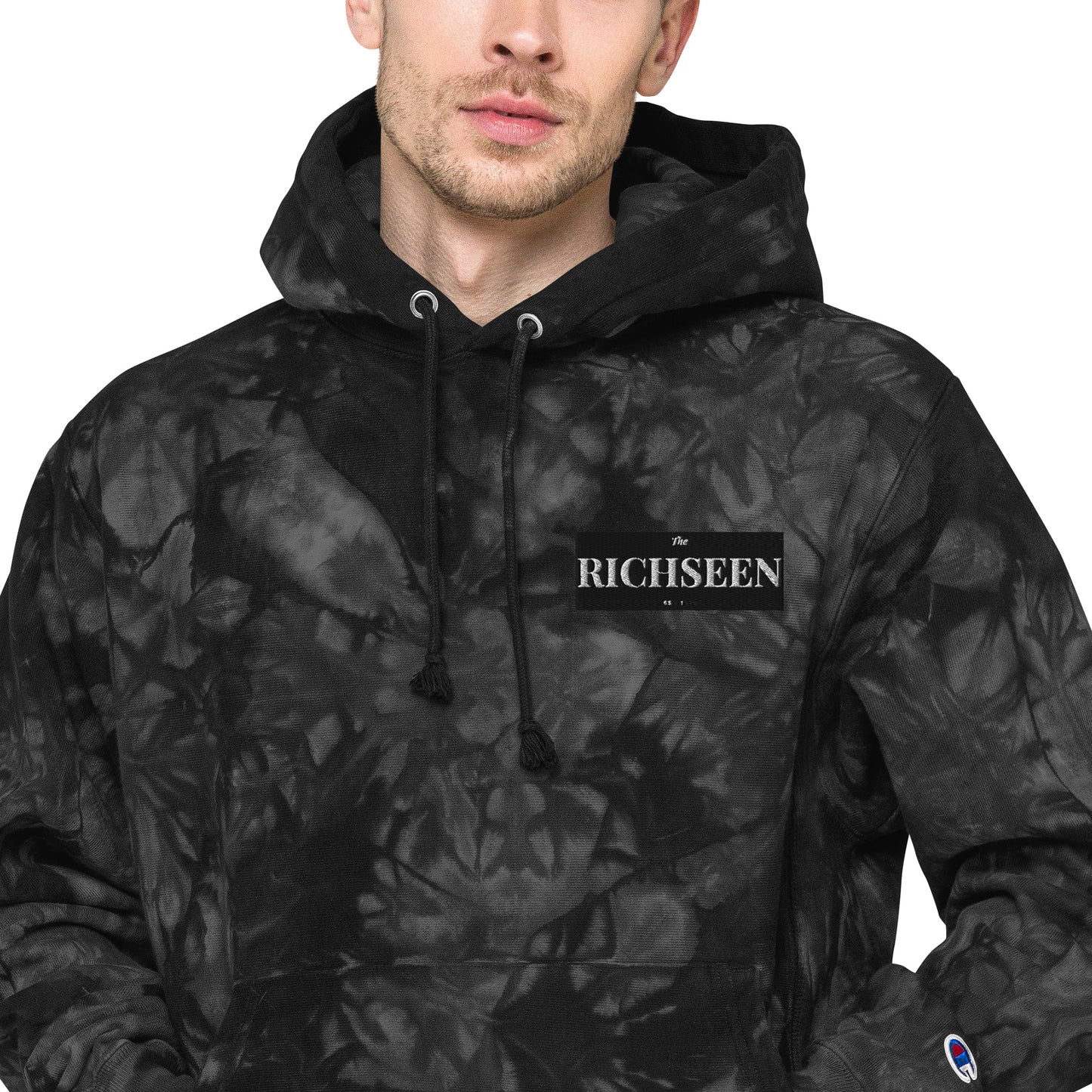 RICHSEEN Unisex Champion tie-dye hoodie