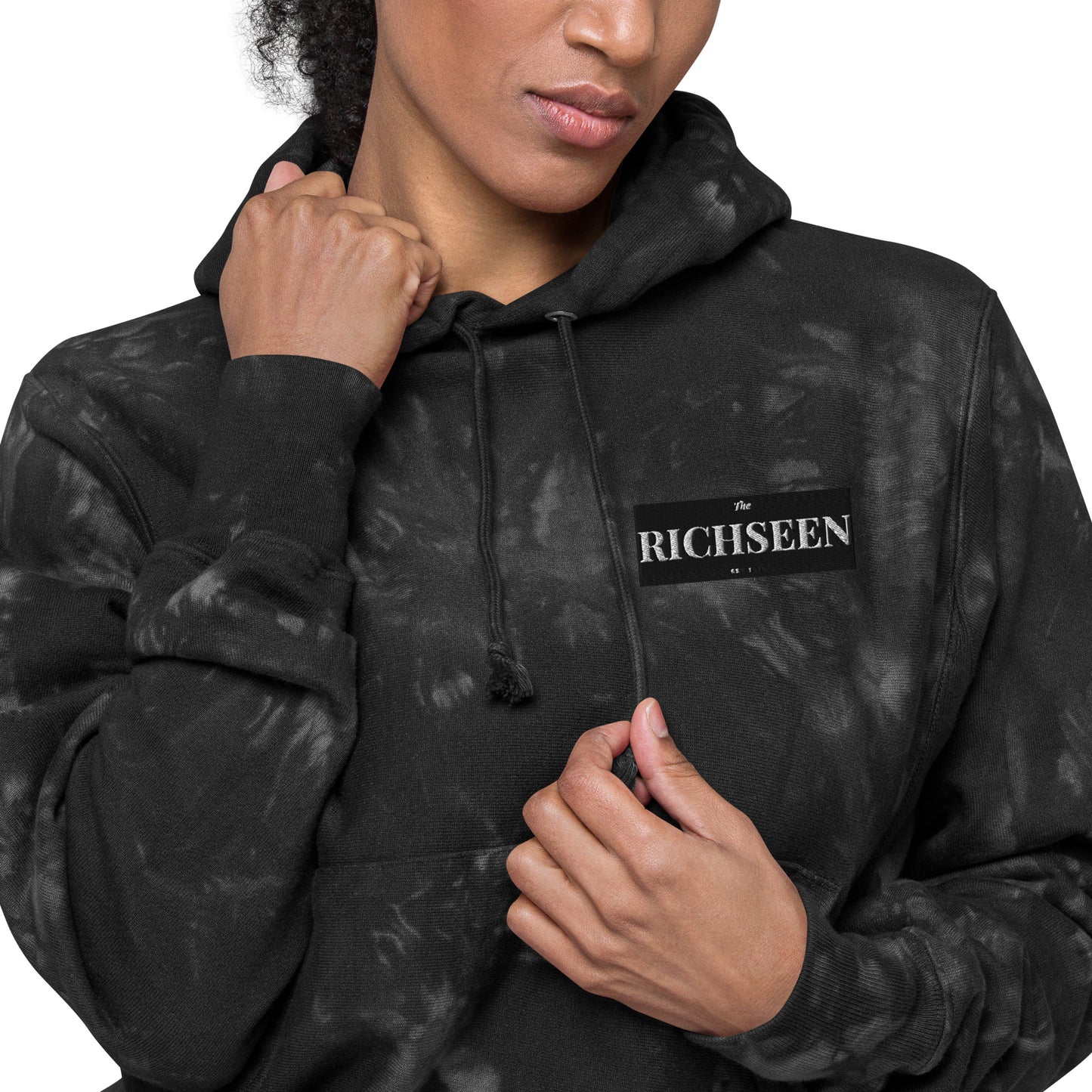 RICHSEEN Unisex Champion tie-dye hoodie