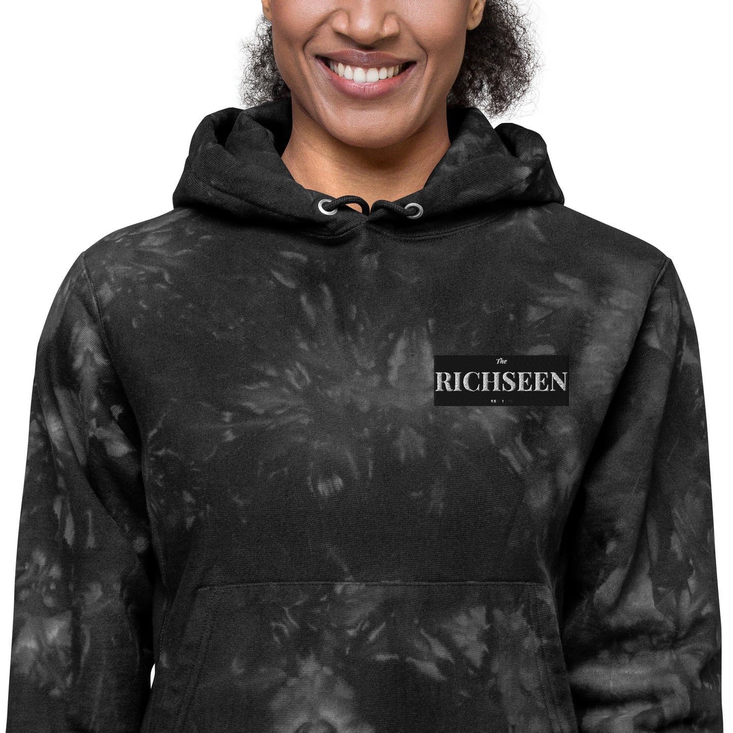 RICHSEEN Unisex Champion tie-dye hoodie