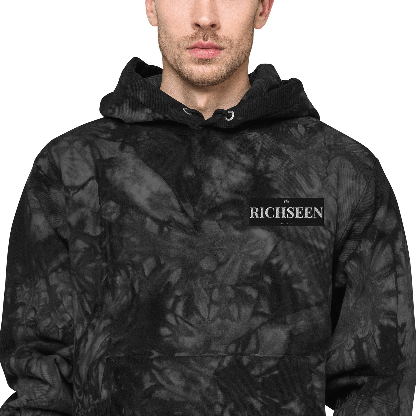 RICHSEEN Unisex Champion tie-dye hoodie