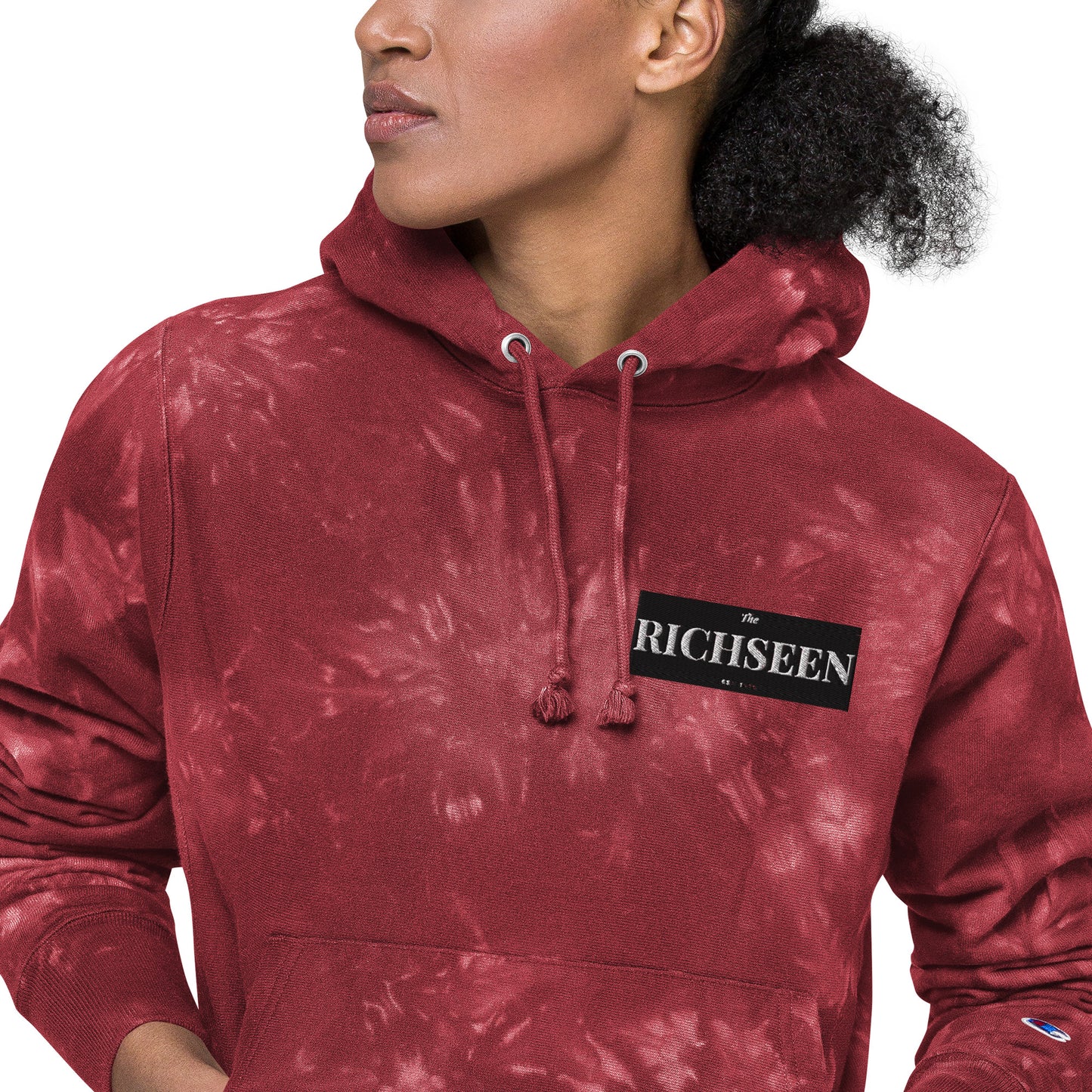 RICHSEEN Unisex Champion tie-dye hoodie