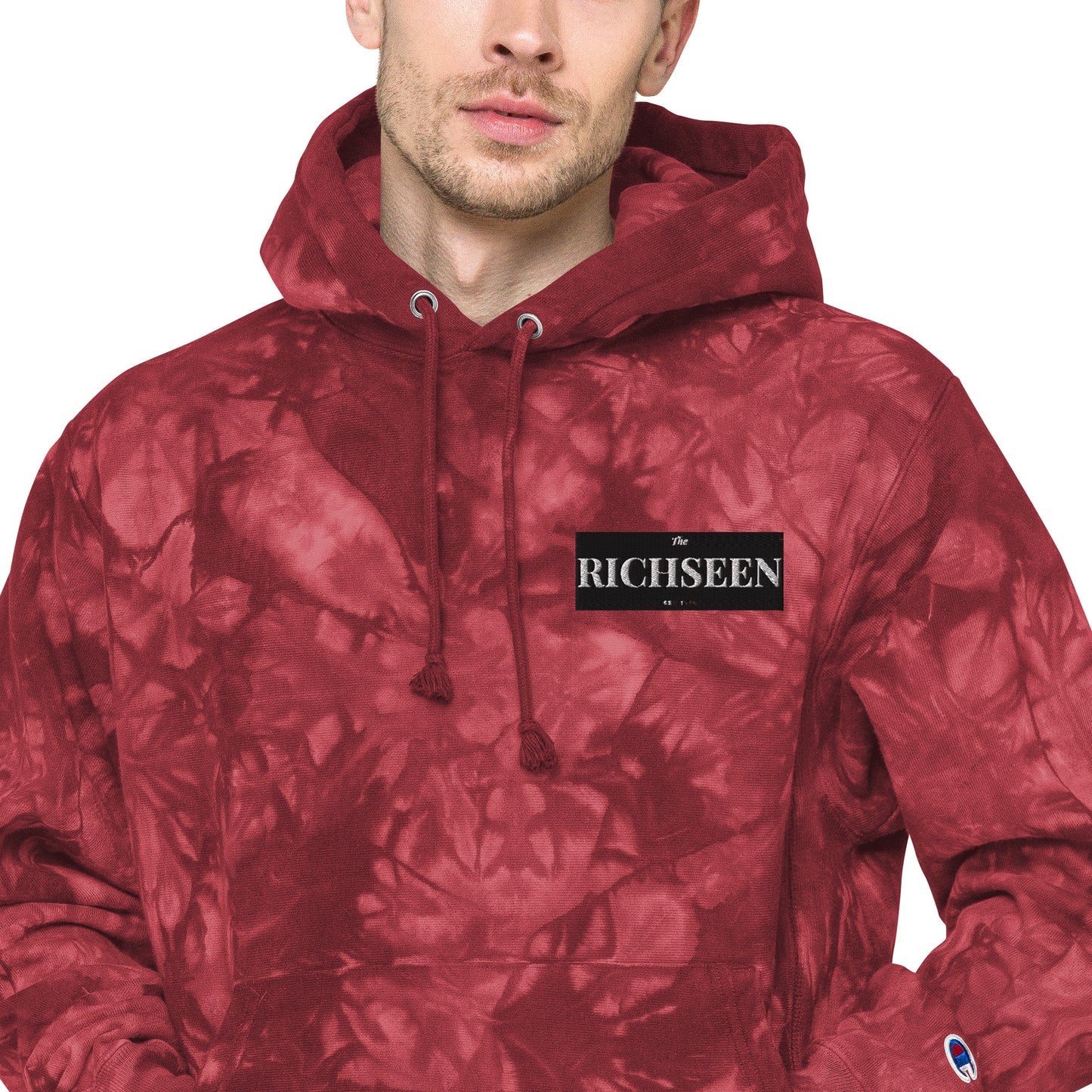 RICHSEEN Unisex Champion tie-dye hoodie