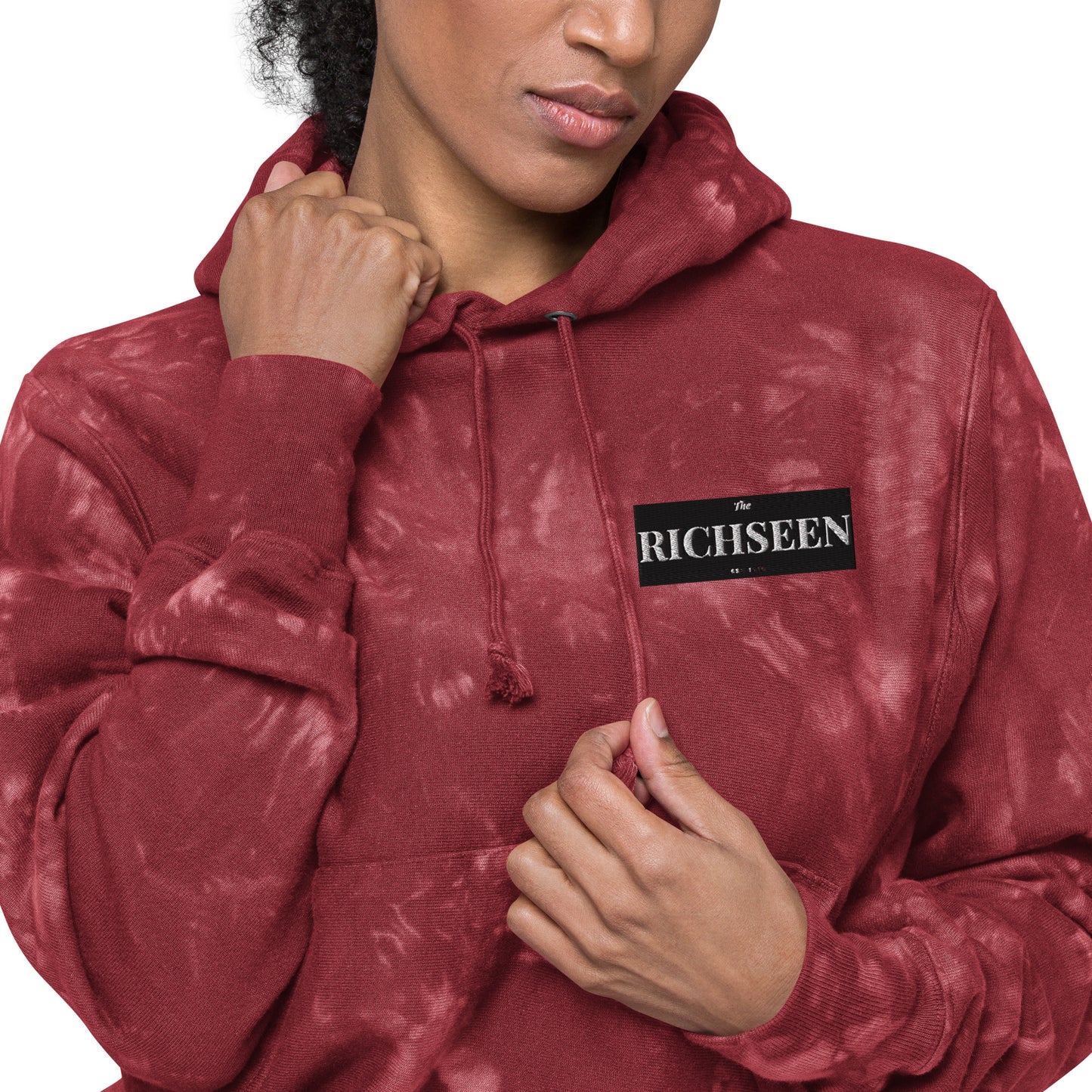 RICHSEEN Unisex Champion tie-dye hoodie