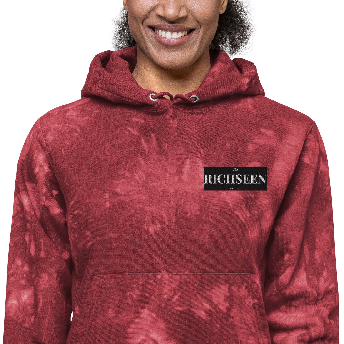 RICHSEEN Unisex Champion tie-dye hoodie