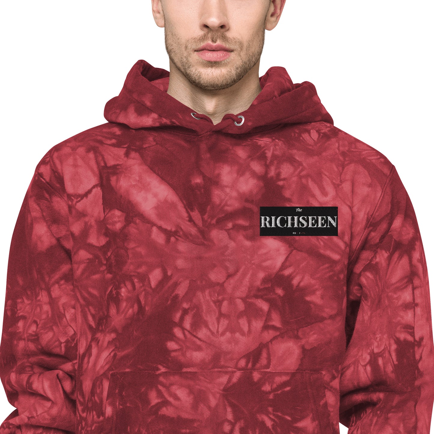 RICHSEEN Unisex Champion tie-dye hoodie