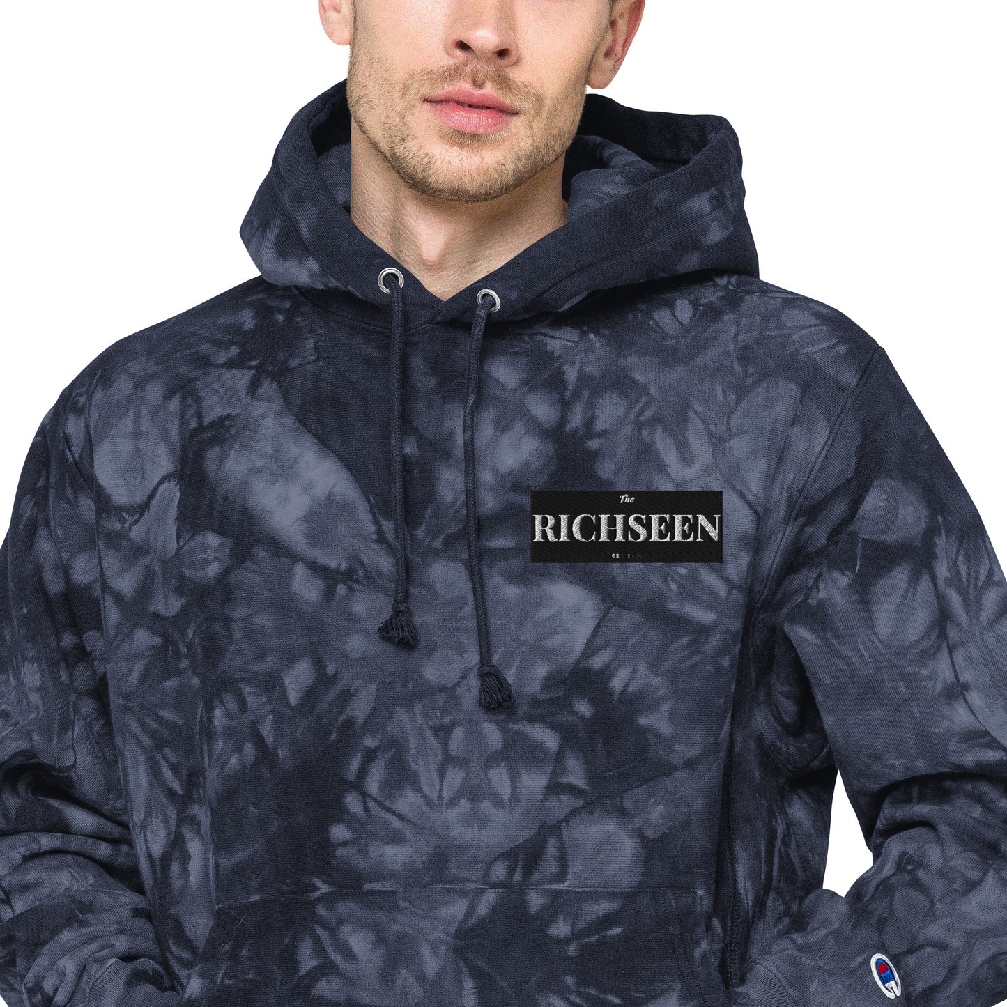 RICHSEEN Unisex Champion tie-dye hoodie