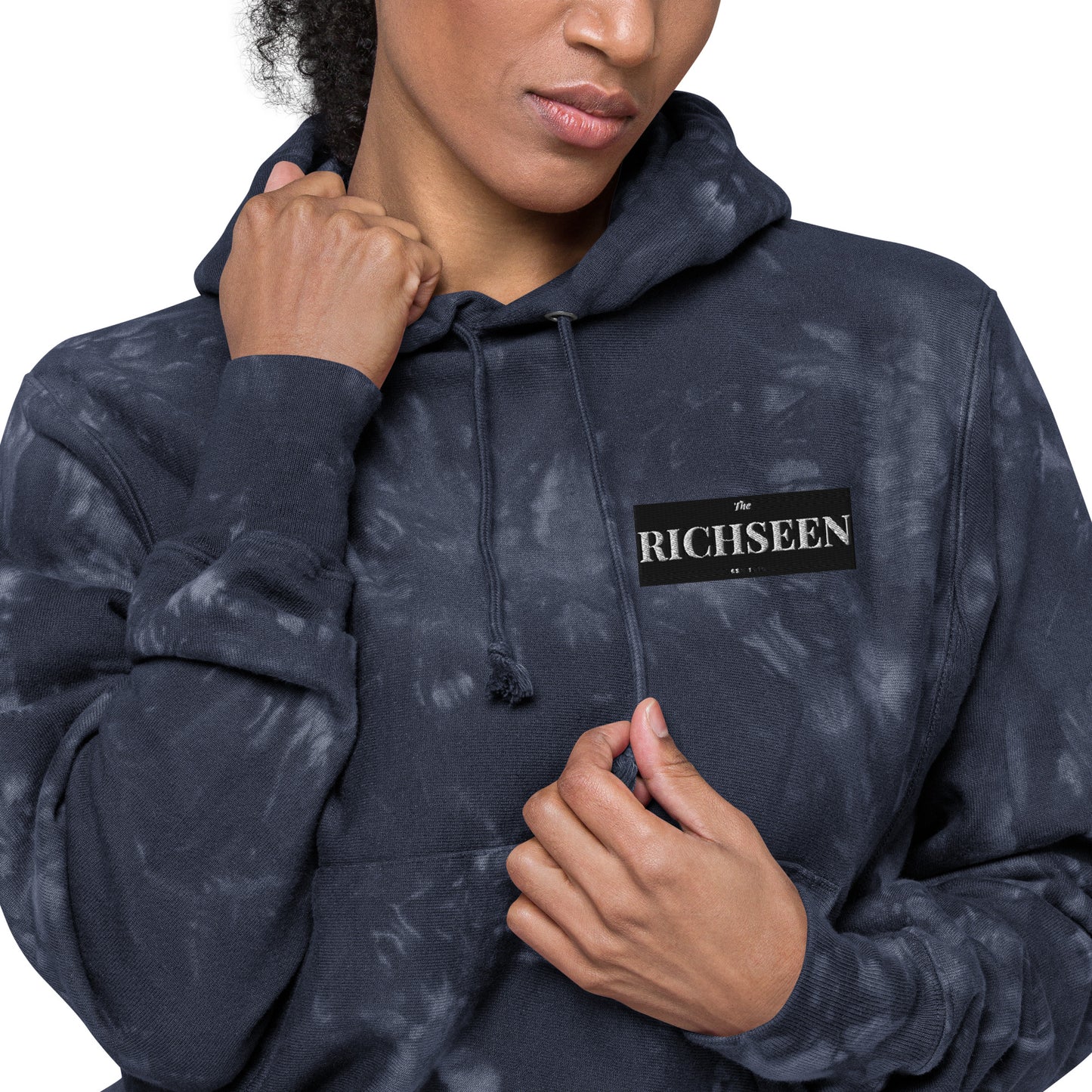 RICHSEEN Unisex Champion tie-dye hoodie