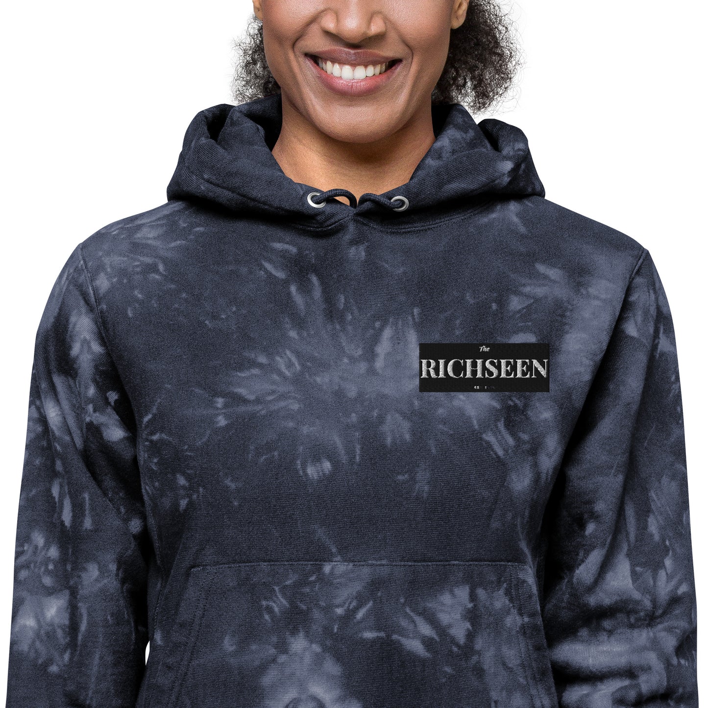 RICHSEEN Unisex Champion tie-dye hoodie