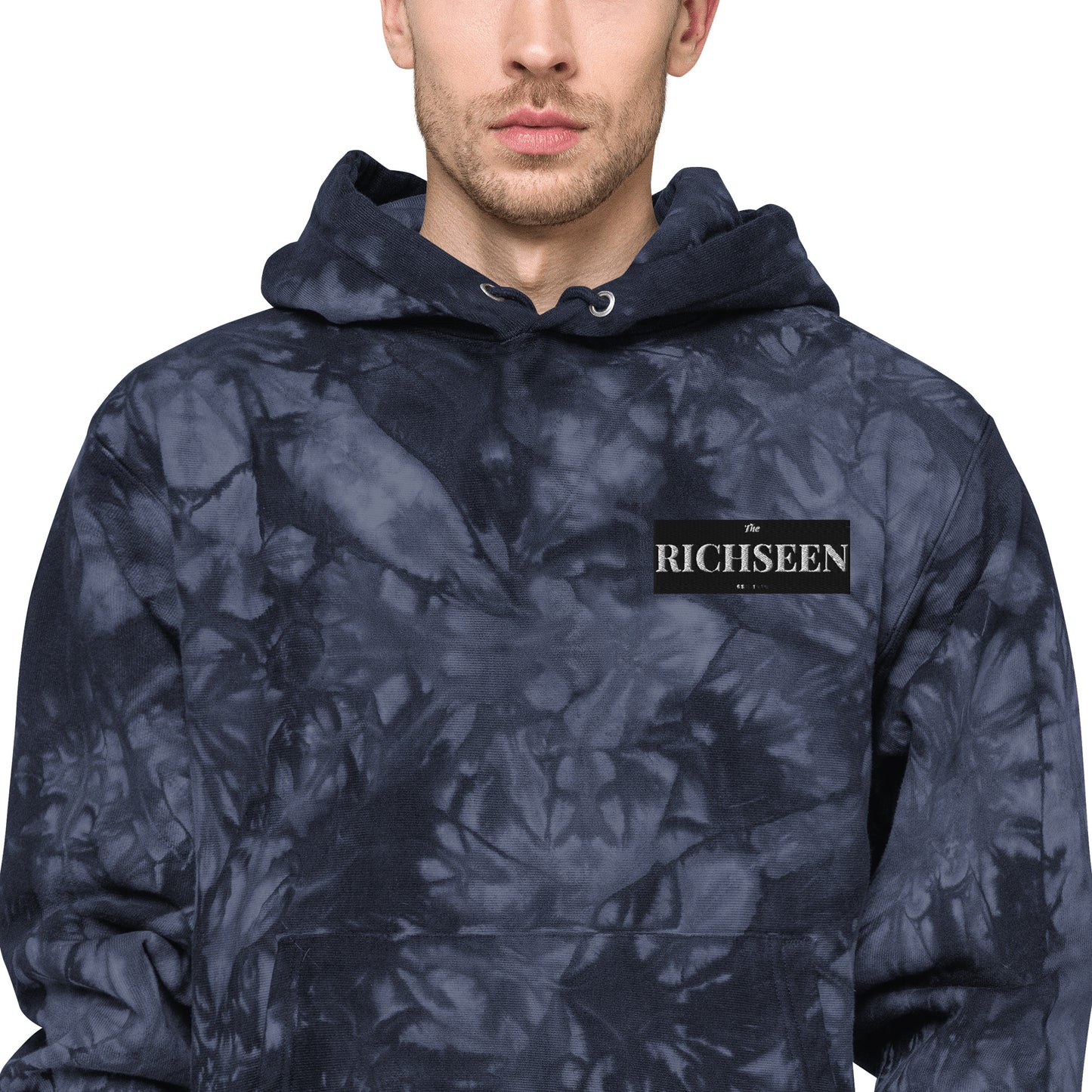 RICHSEEN Unisex Champion tie-dye hoodie