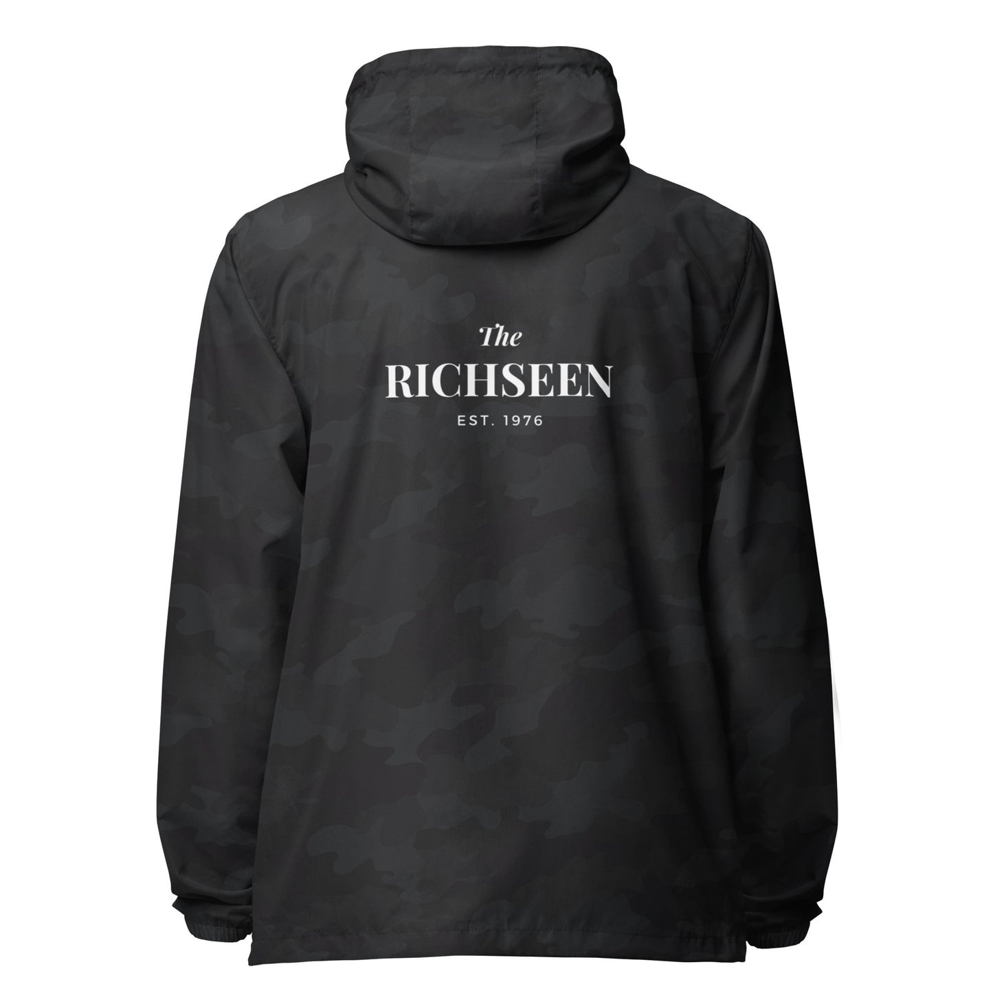 RICHSEEN Unisex lightweight zip up windbreaker