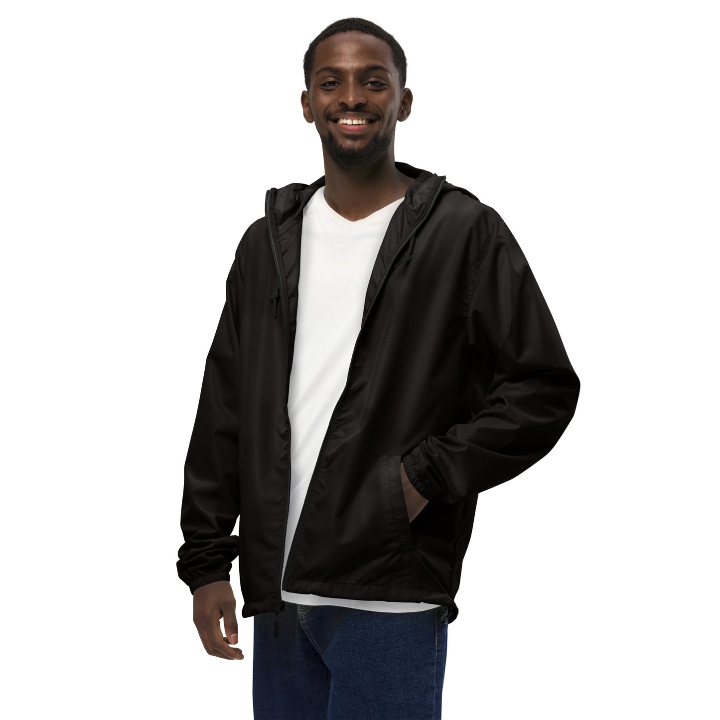 RICHSEEN Unisex lightweight zip up windbreaker