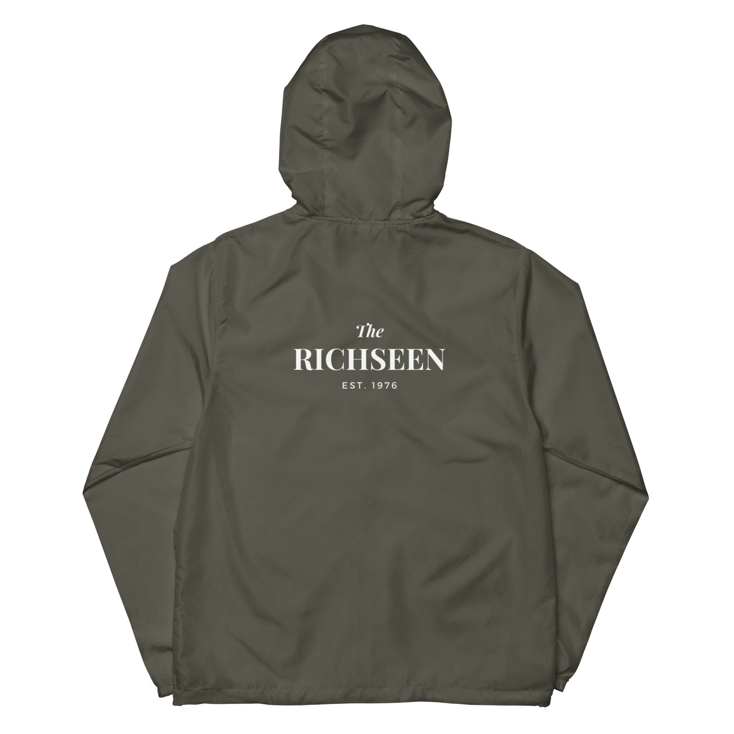 RICHSEEN Unisex lightweight zip up windbreaker