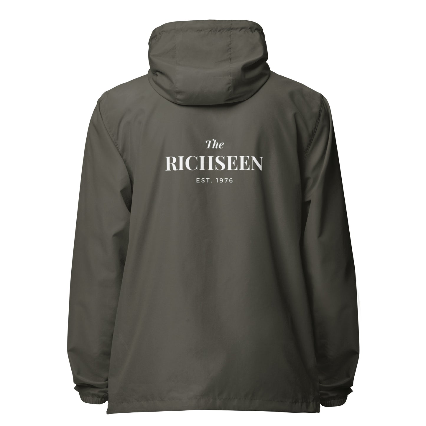 RICHSEEN Unisex lightweight zip up windbreaker