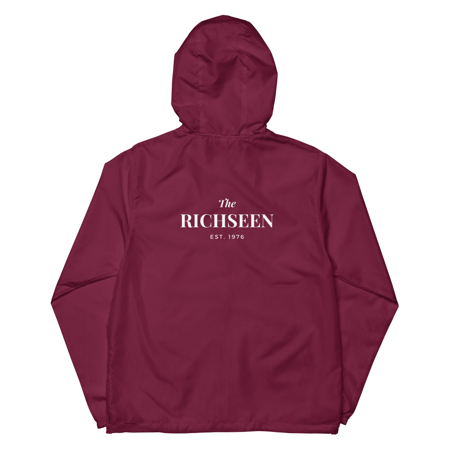 RICHSEEN Unisex lightweight zip up windbreaker