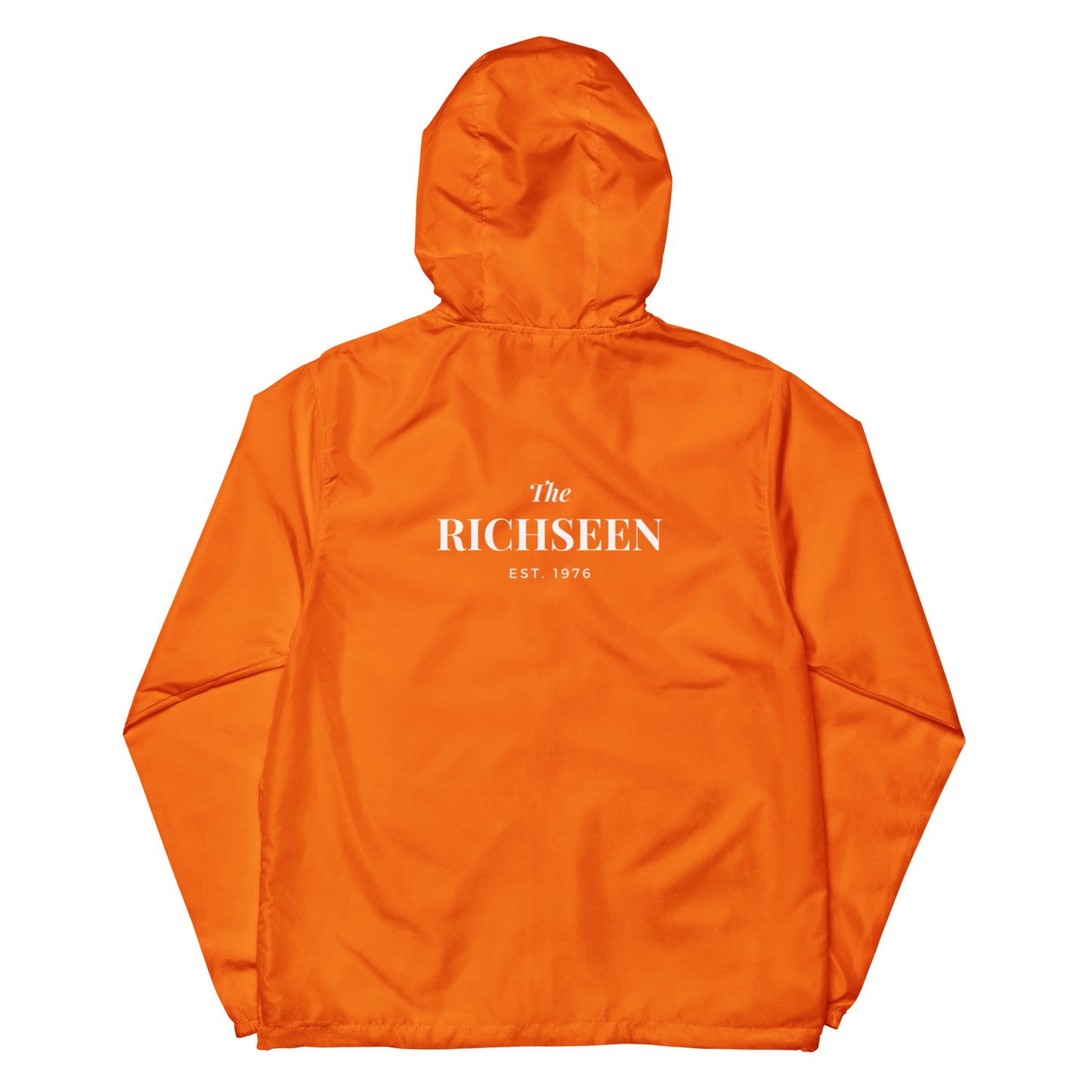 RICHSEEN Unisex lightweight zip up windbreaker