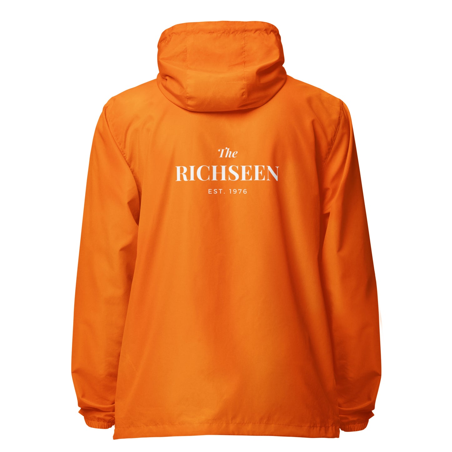 RICHSEEN Unisex lightweight zip up windbreaker