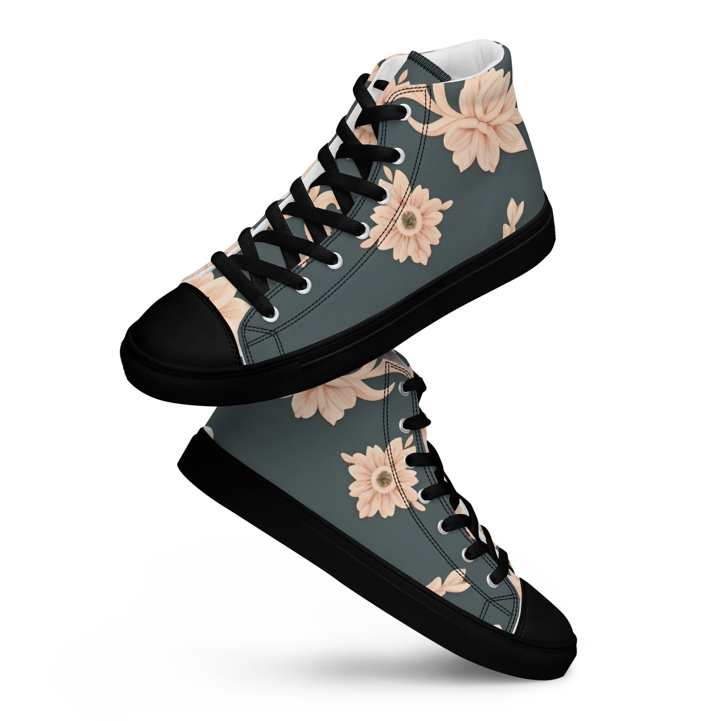 Women’s high top canvas shoes