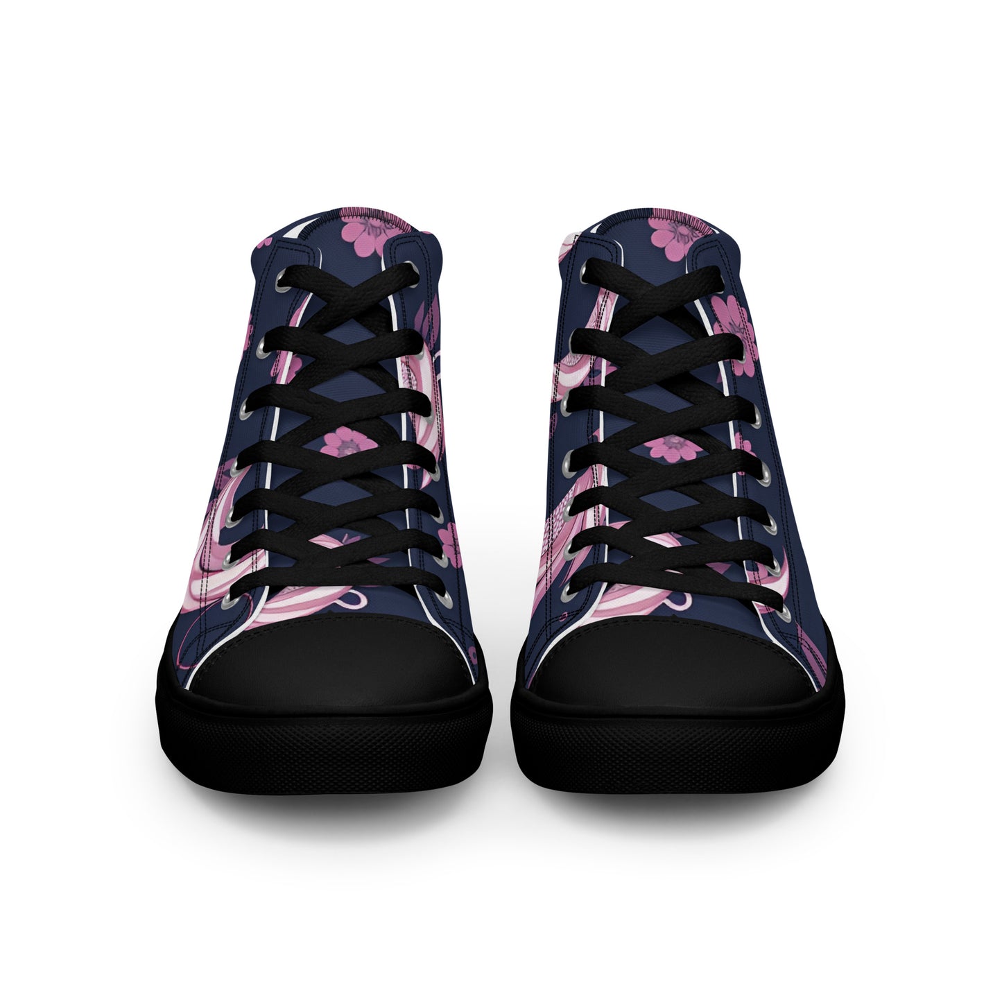 Women’s high top canvas shoes