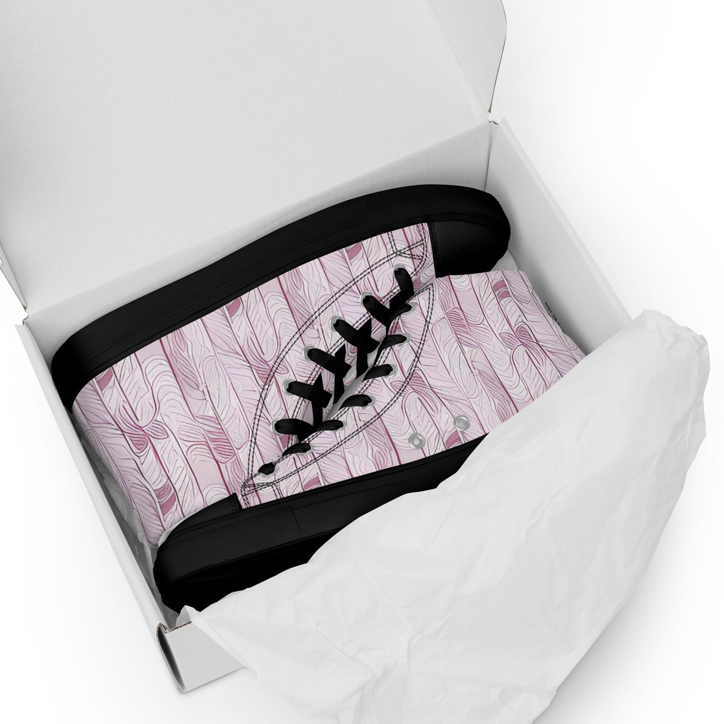 Women’s high top canvas shoes