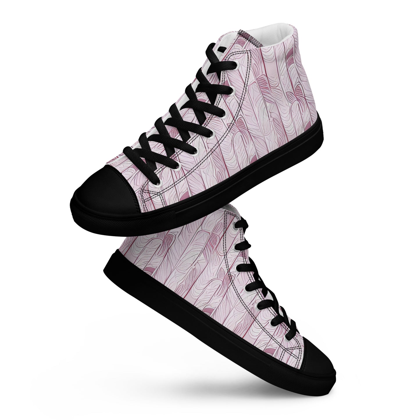 Women’s high top canvas shoes