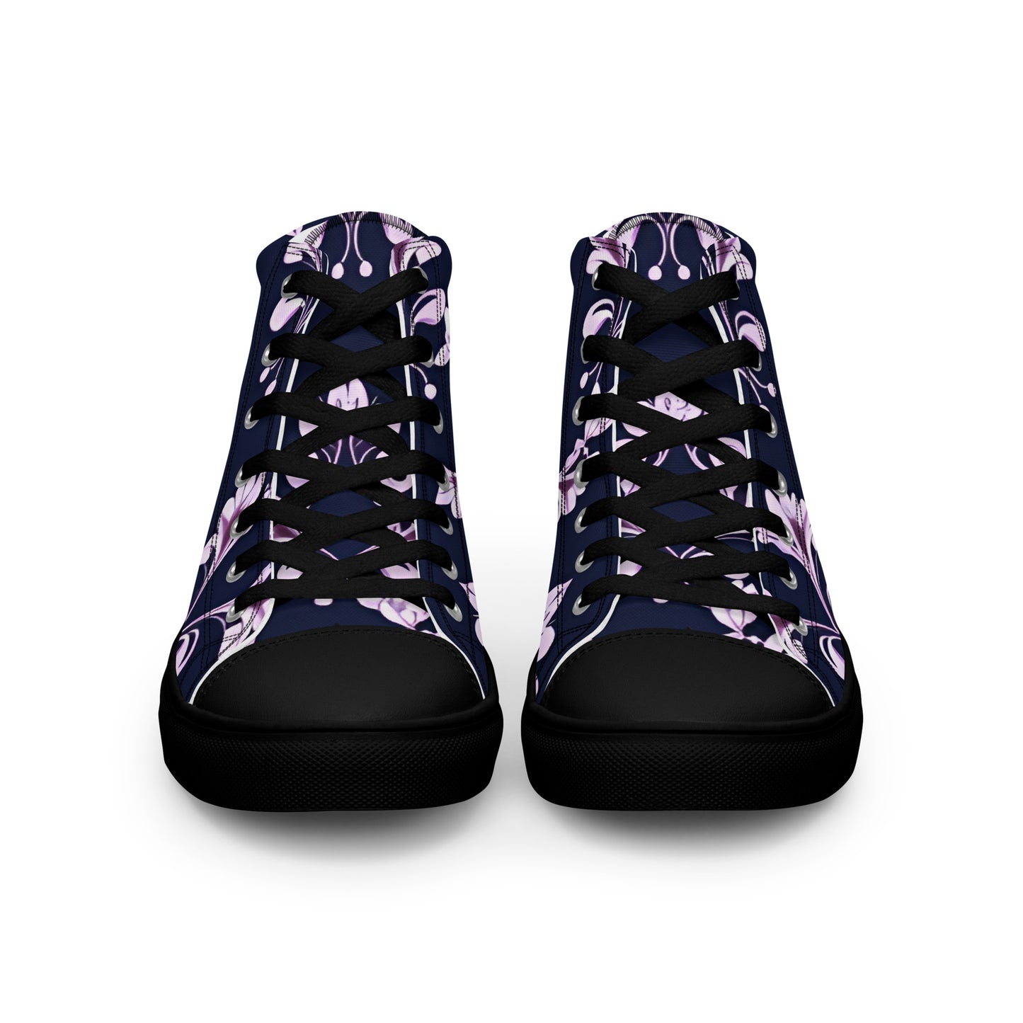 Women’s high top canvas shoes