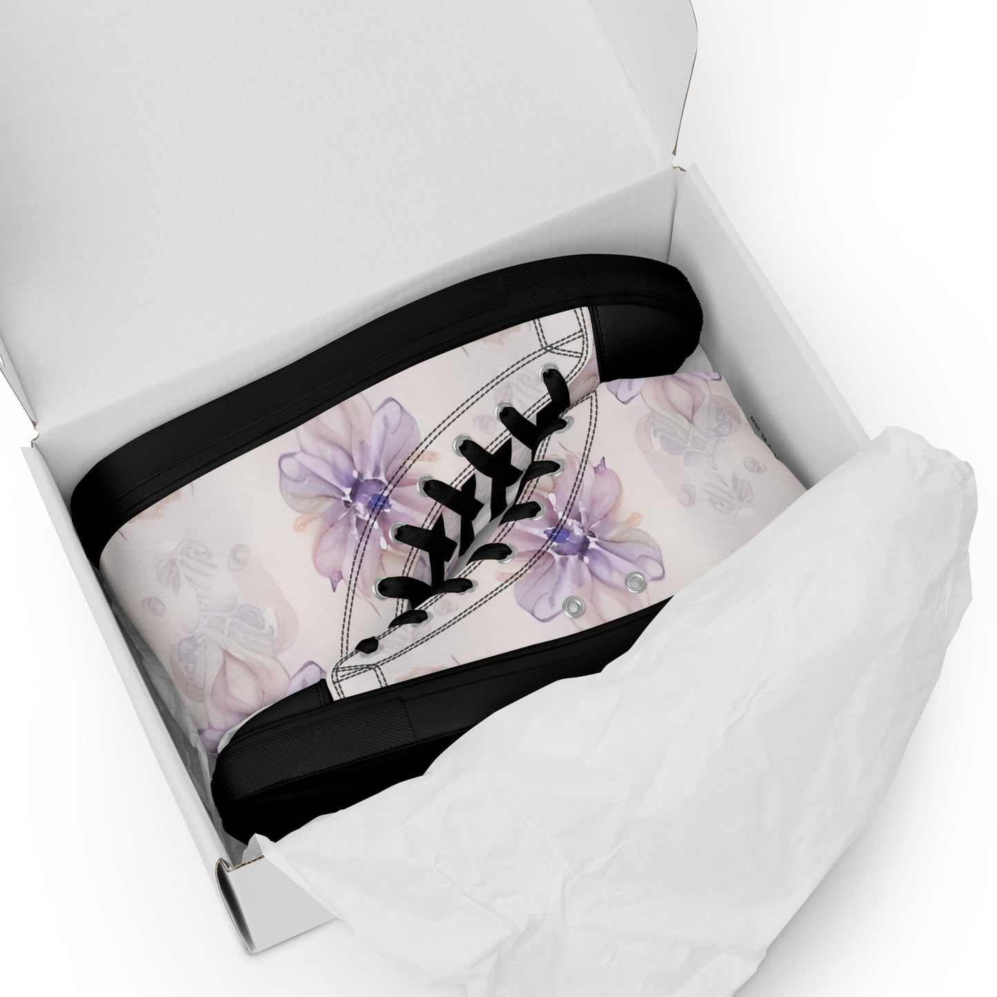 Women’s high top canvas shoes