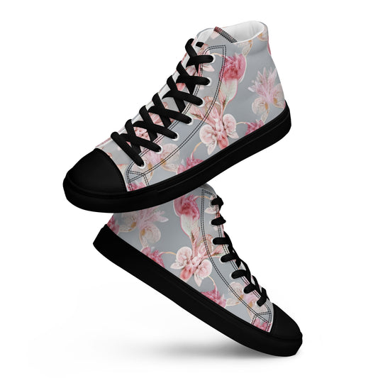 Women’s high top canvas shoes