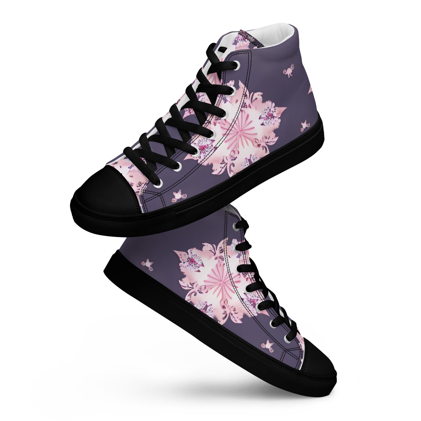 Women’s high top canvas shoes