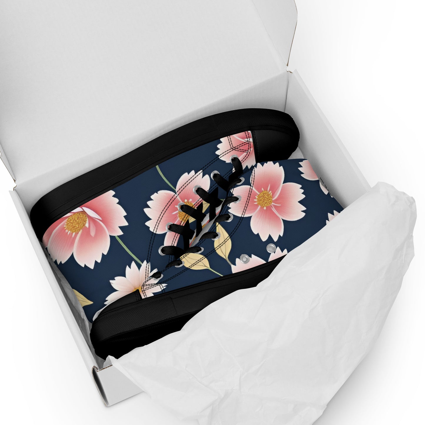 Women’s high top canvas shoes