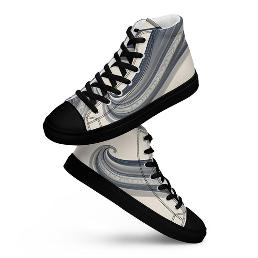 Women’s high top canvas shoes