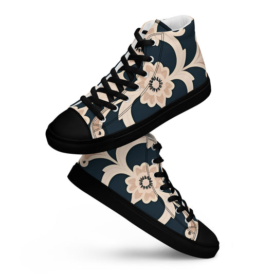 Women’s high top canvas shoes