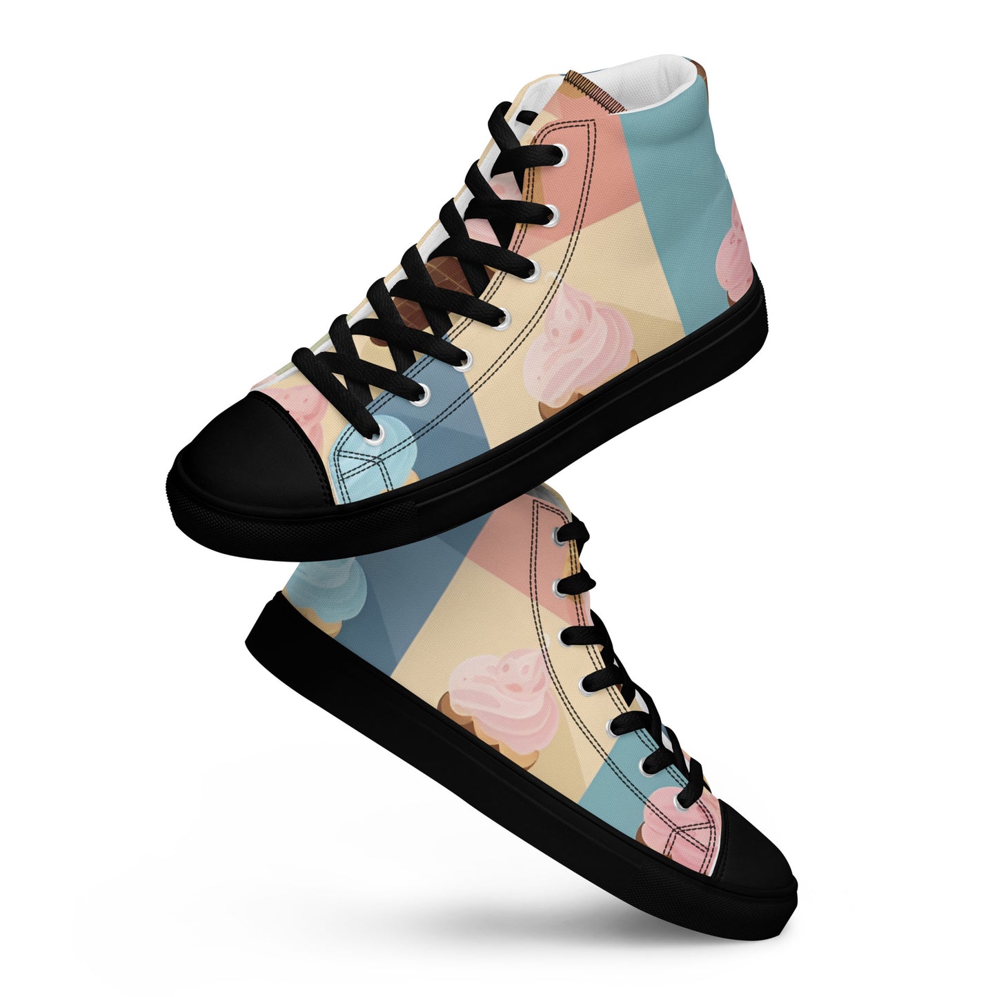 Women’s high top canvas shoes