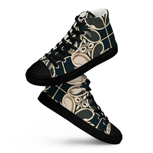 Women’s high top canvas shoes