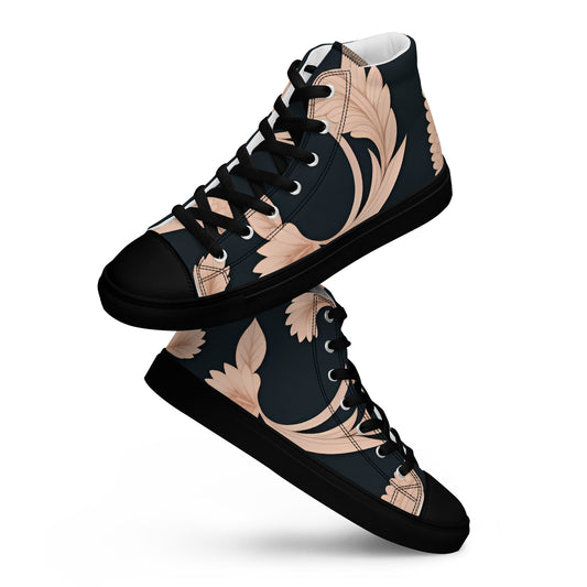 Women’s high top canvas shoes