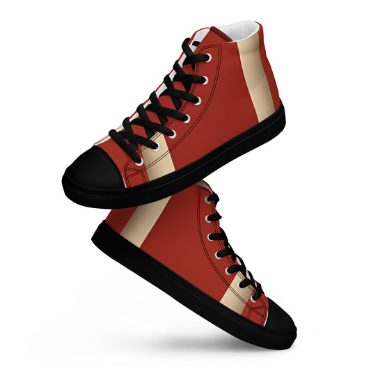 Women’s high top canvas shoes